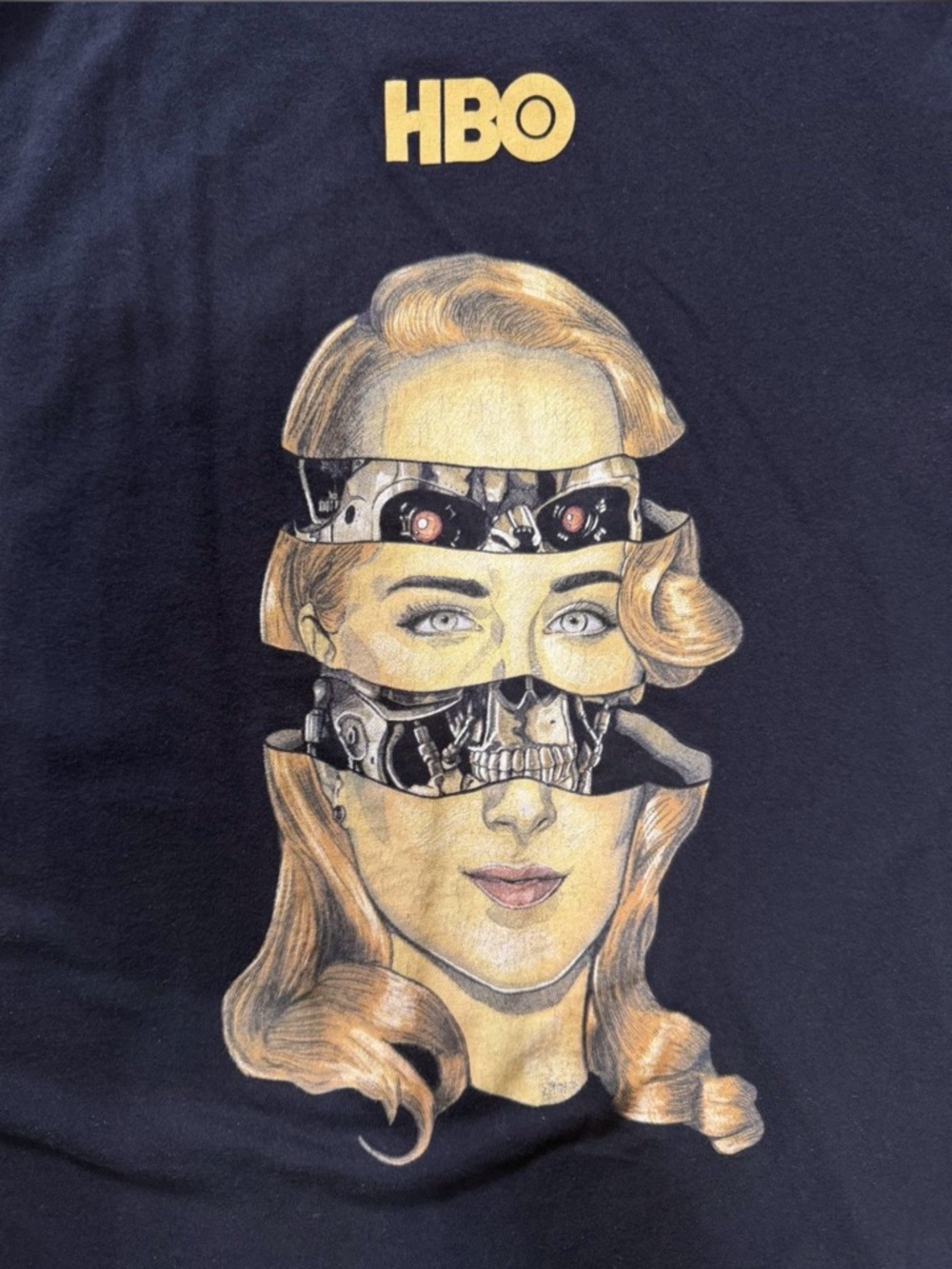 Westworld Season 3 HBO Crew Shirt Reel Security Dolores RARE